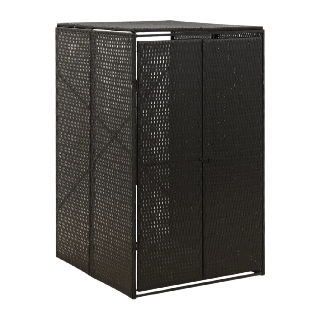 Storage Cabinet for Indoor Organization in Woven Material - 80 x 50 x 120