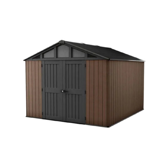 Garden Storage Shed for Outdoor Use Made of Durable Resin - 200 x 150 x 200